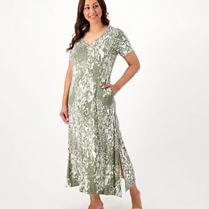 Belle by Kim Gravel Green dress